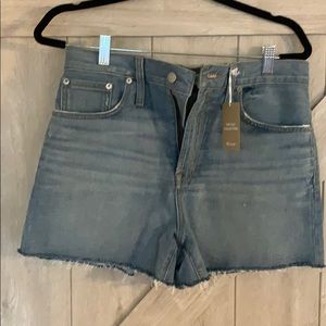 Madewell jean shorts